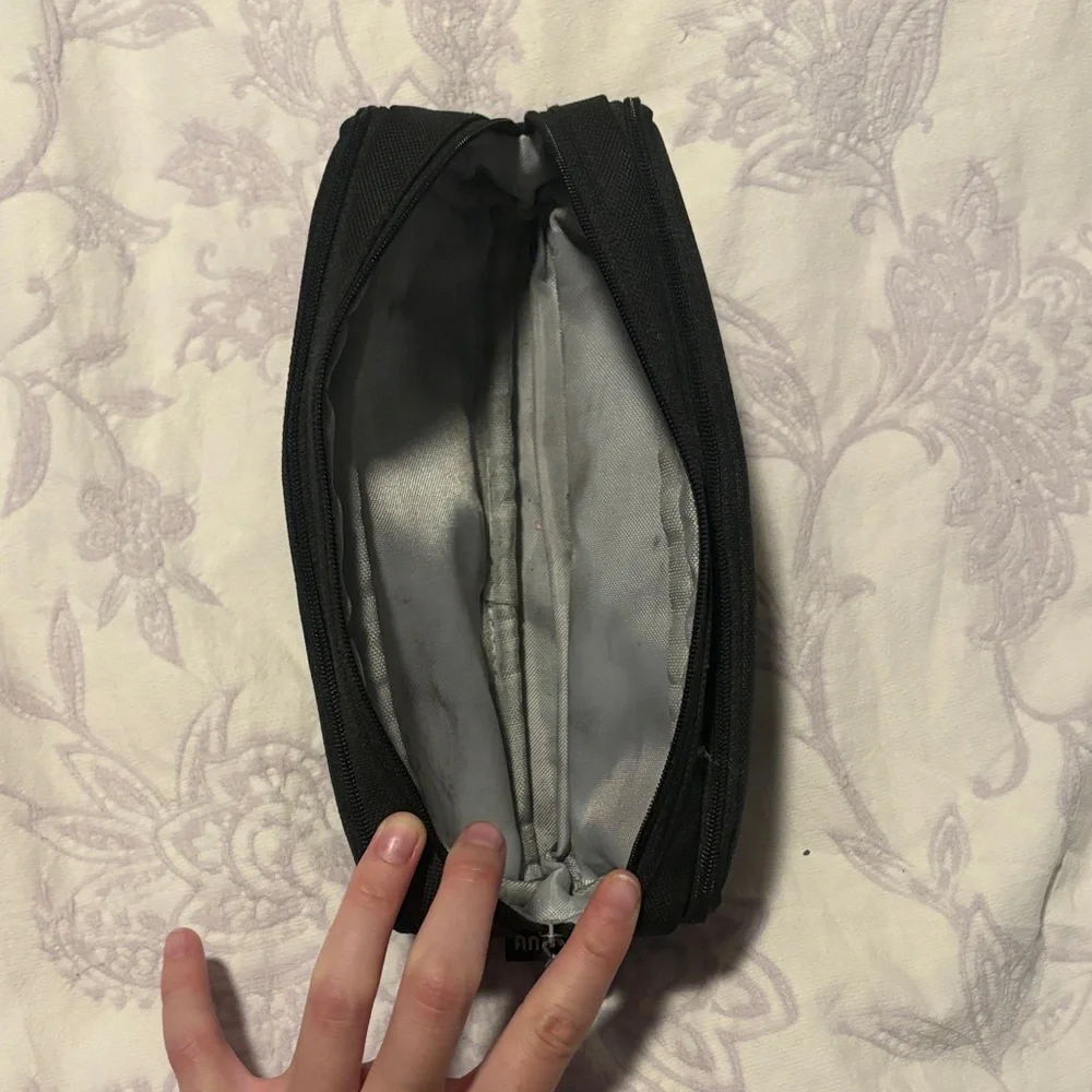 Angoo Sleek Black Pencil Case